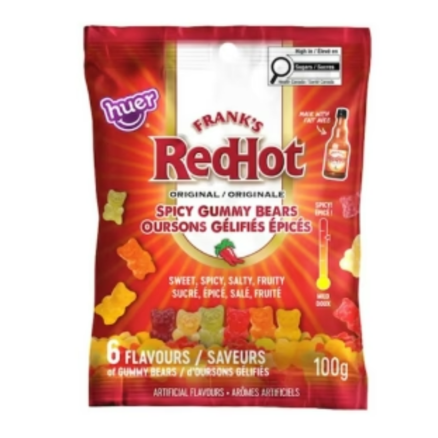 FRANK'S Red Hot original Spicy Gummy Bears