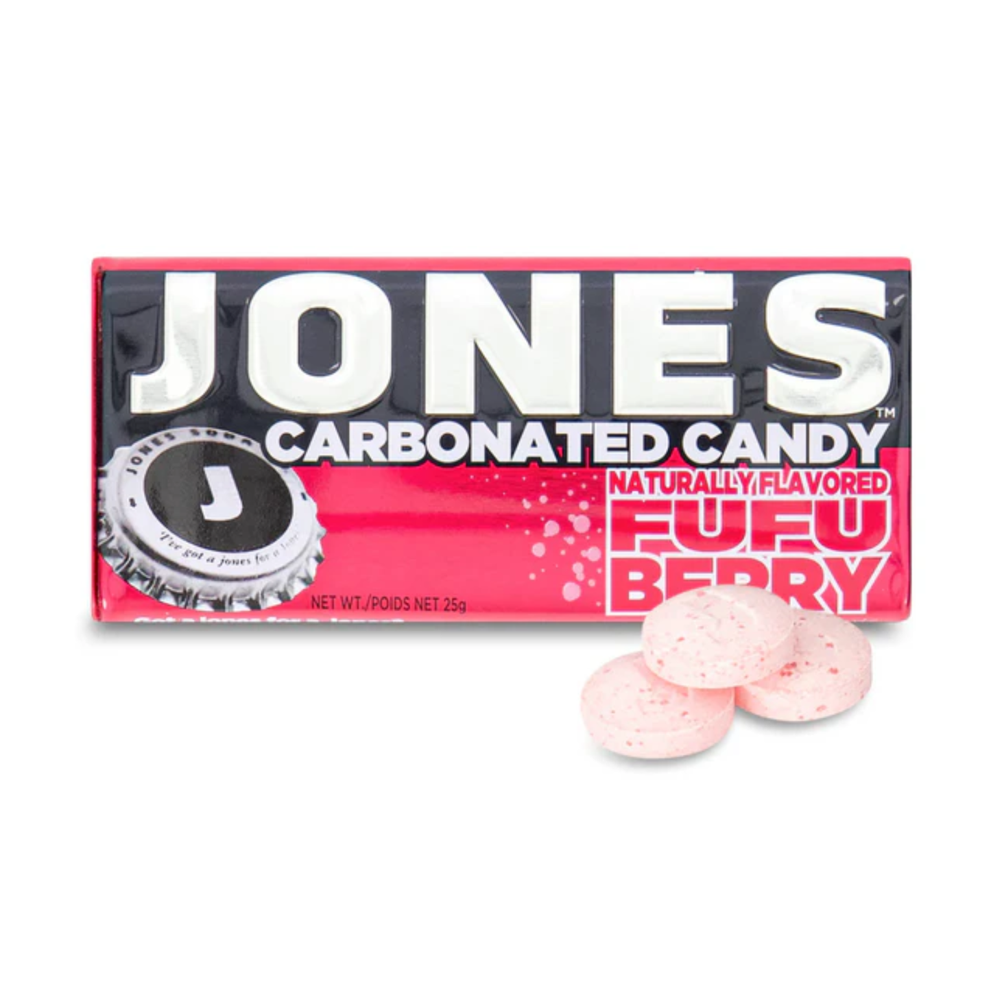Jones Carbonated Candy - FUFU BERRY