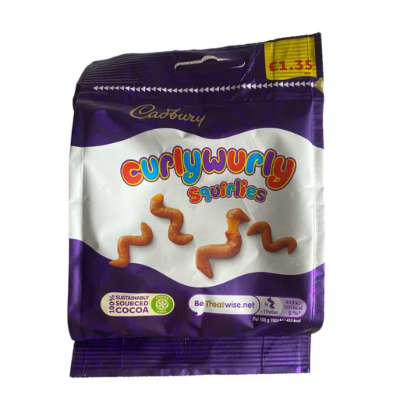Cadbury Curly Wurly Squirlies