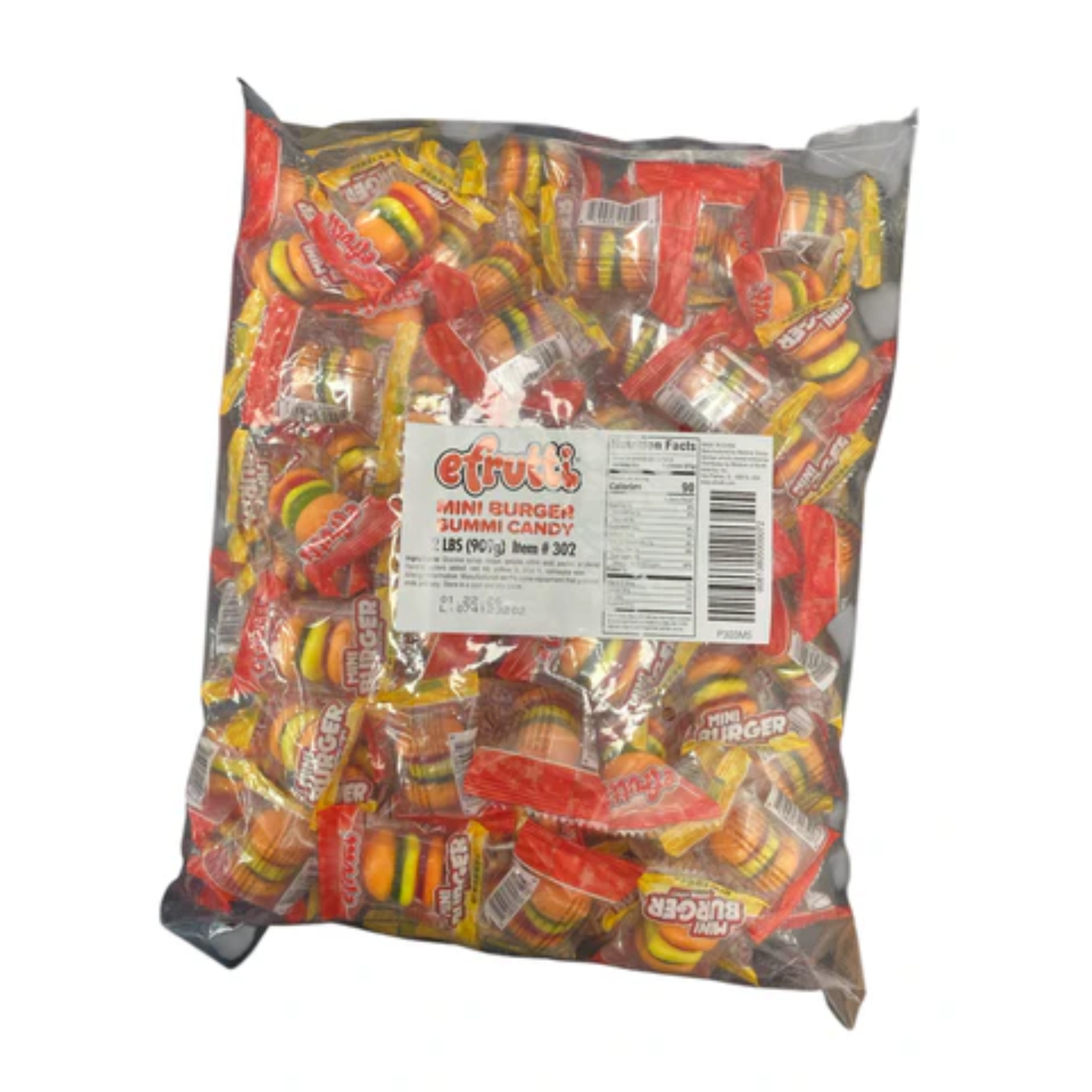 Efruitti Mini Hamburgers Bulk