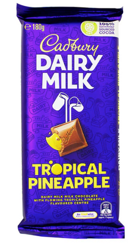 Cadbury Dairy Milk TROPICAL PINEAPPLE