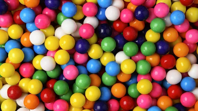 1 LB Gumballs 1/2"