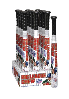 Big League Chew Baseball Bat with Gumballs