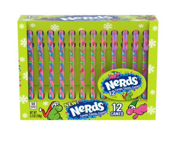 Nerds Candy Canes
