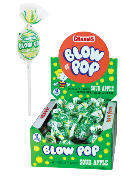 Charms Blow Pops - Candy Floss Land