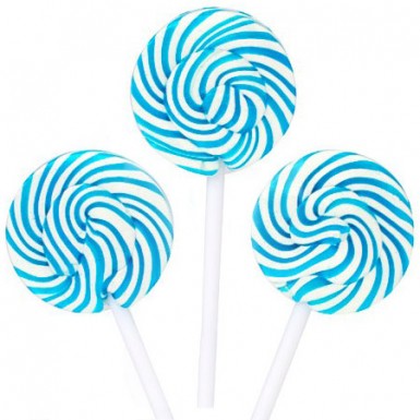 Mini Whirly Pops Blue Raspberry