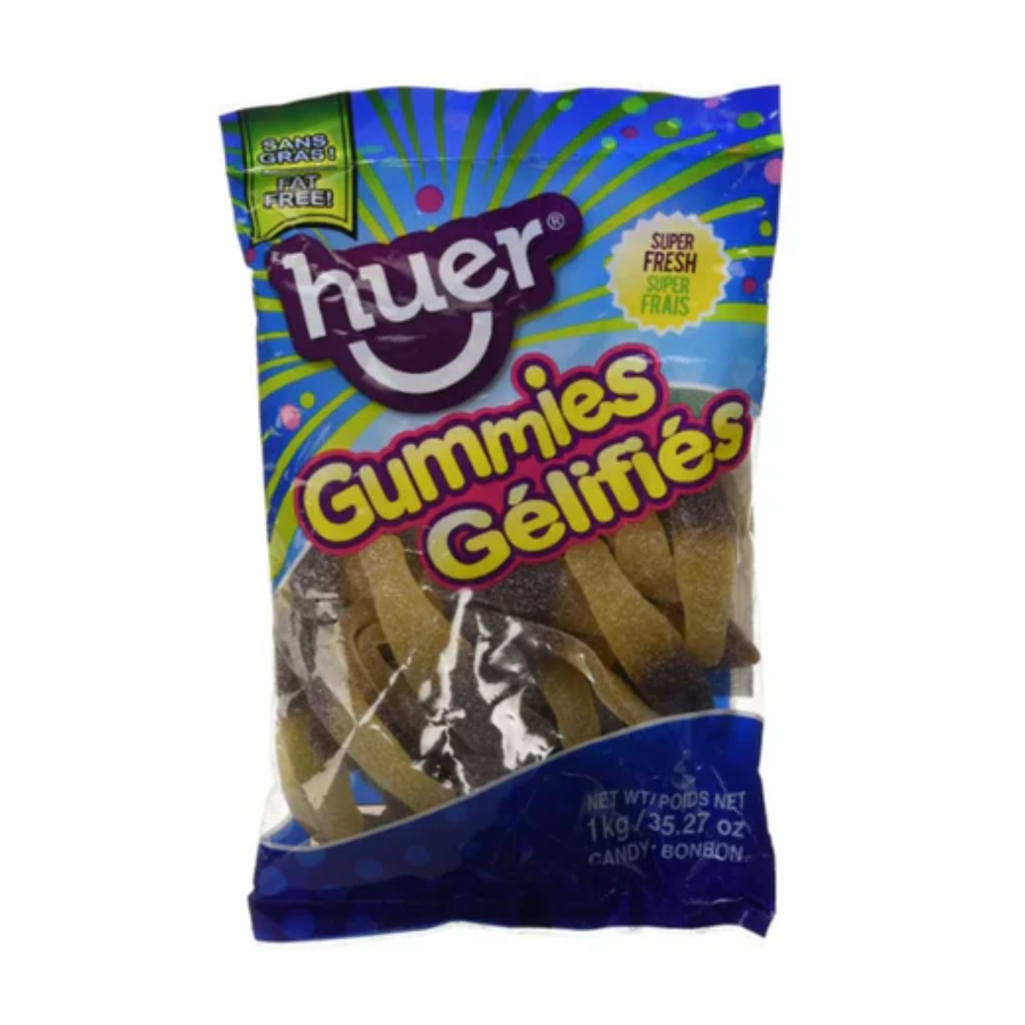 Huer Giant Cola Bottle Gummy