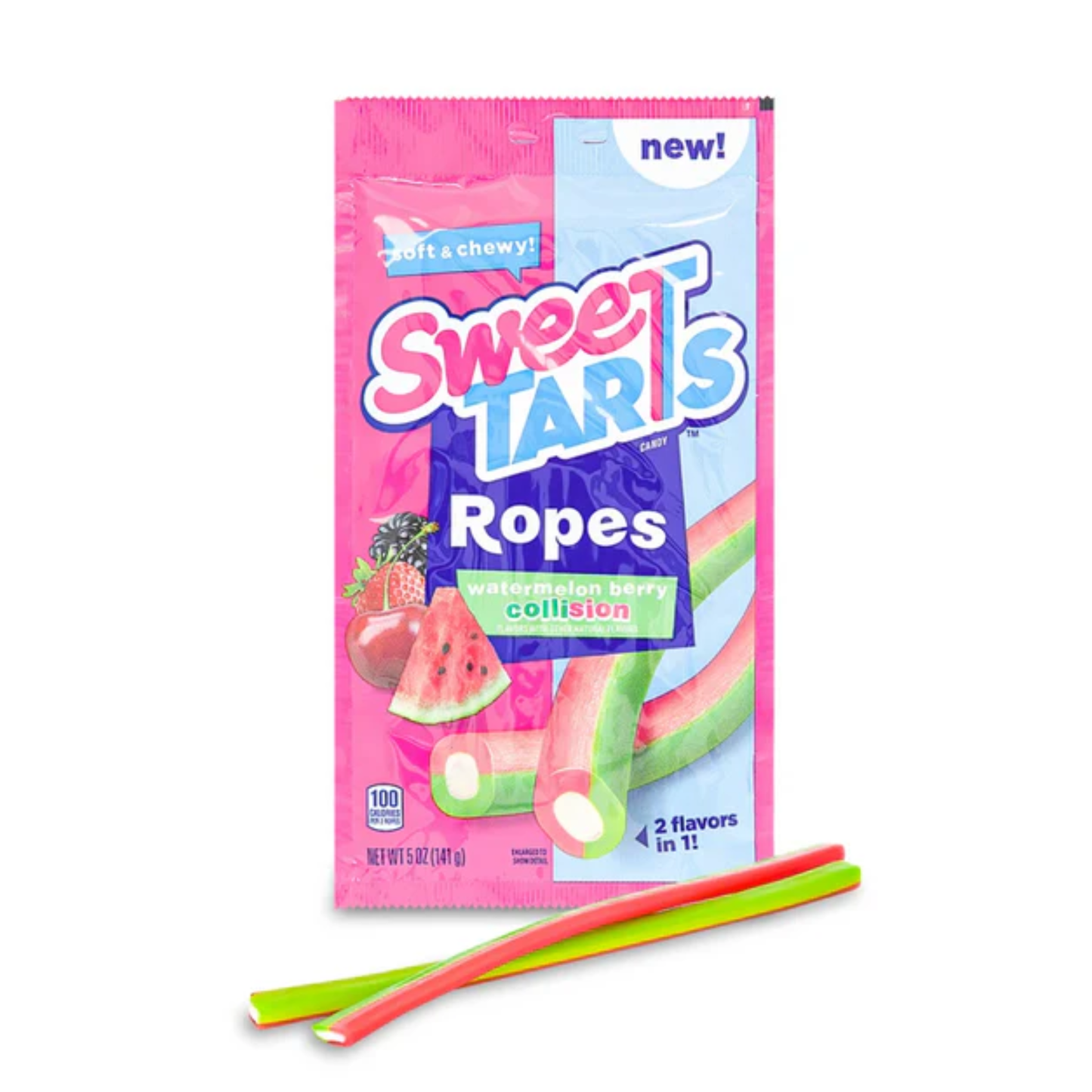 SweeTarts Ropes Watermelon Berry Collision