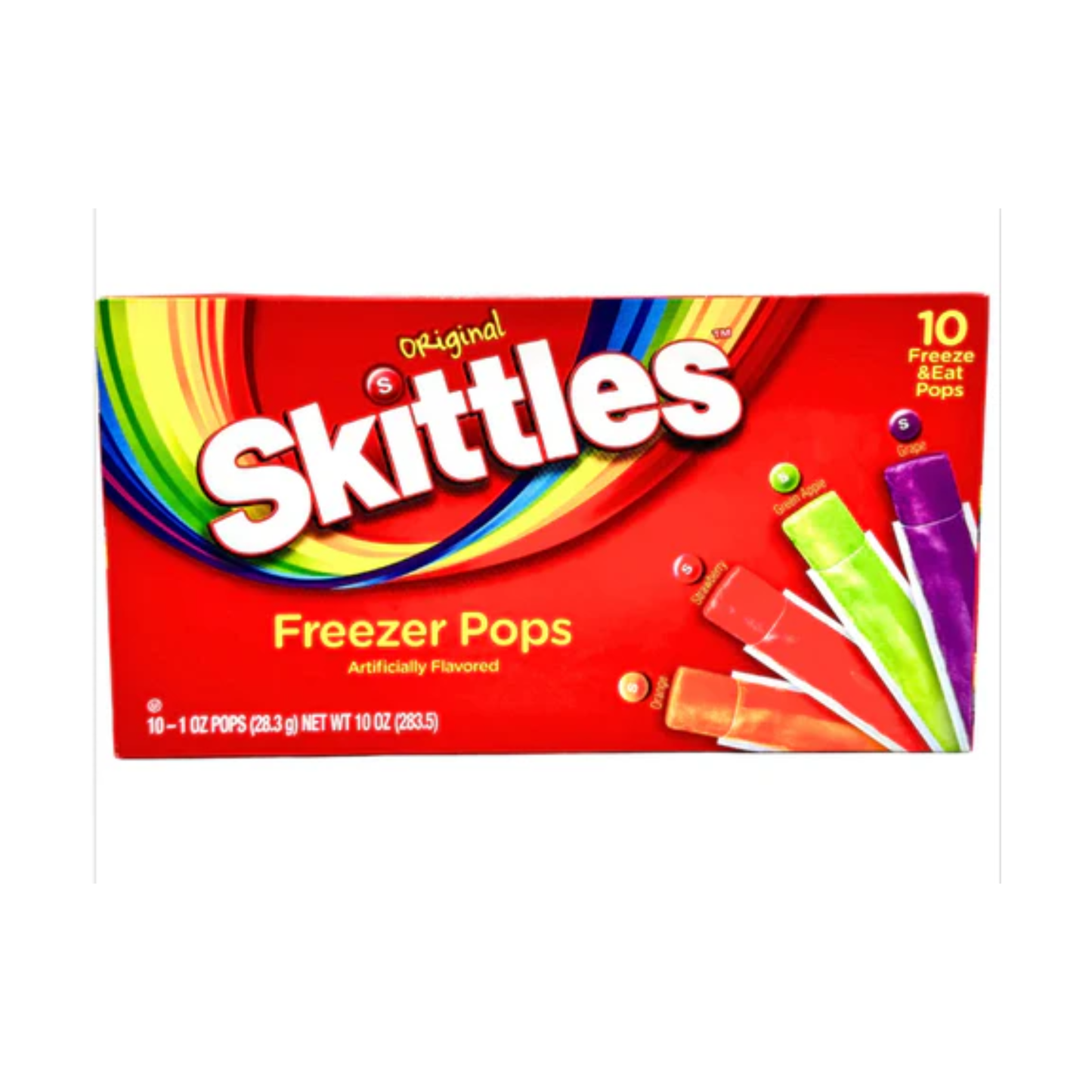 Skittles Freeze Pops