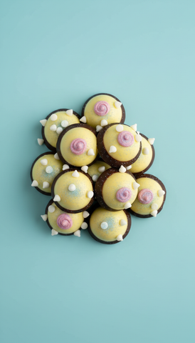 Lemon Cream Chocolate Drops