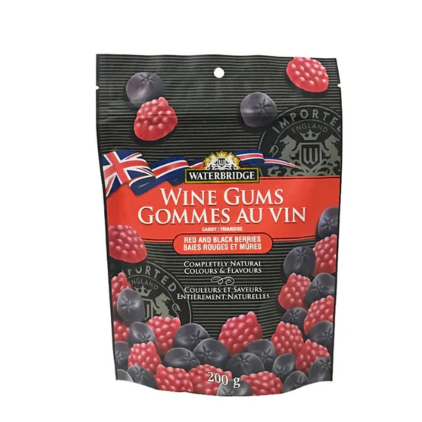 WaterBridge Wine Gums RED & BLACK BERRIES