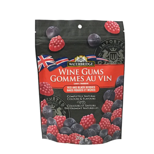 WaterBridge Wine Gums RED & BLACK BERRIES
