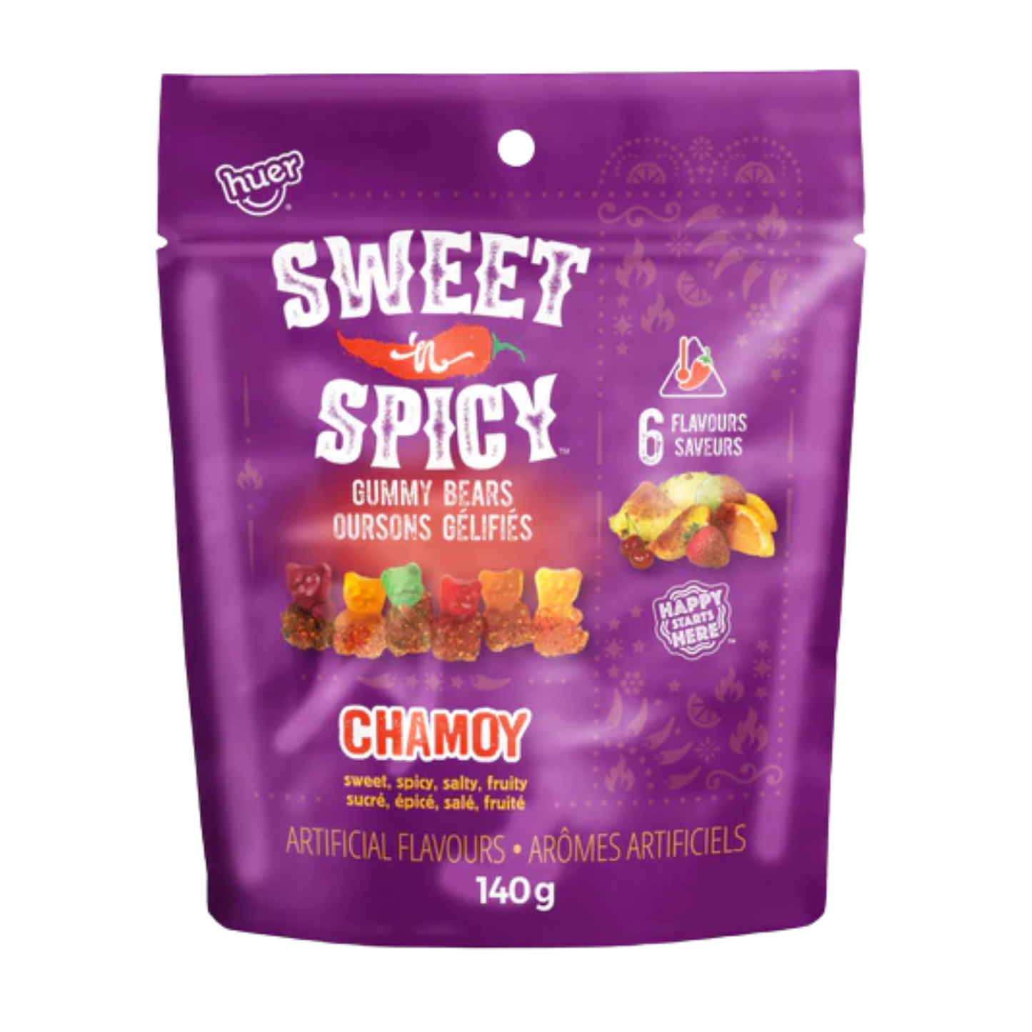 Huer Sweet 'N Spicy Chamoy Gummy Bears