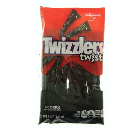 Twizzlers Black Licorice Twists
