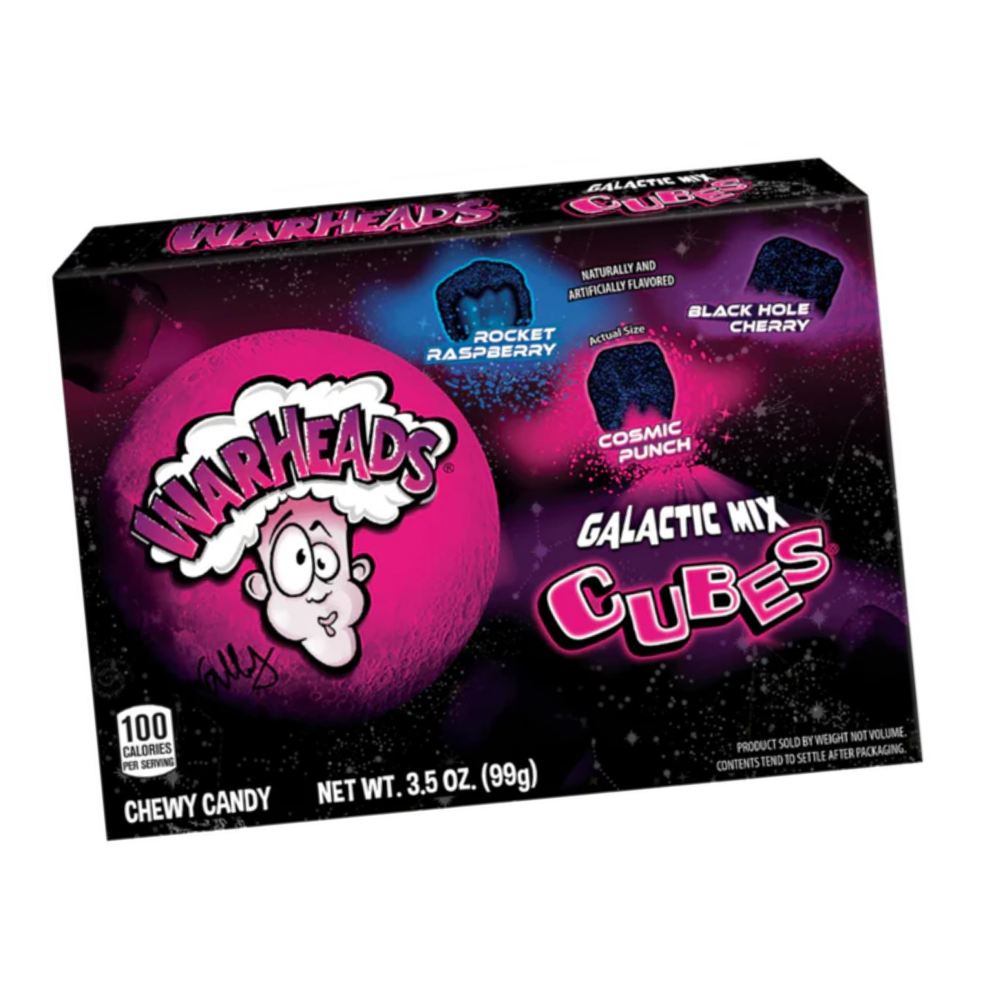 Warheads Galatic Mix Cubes