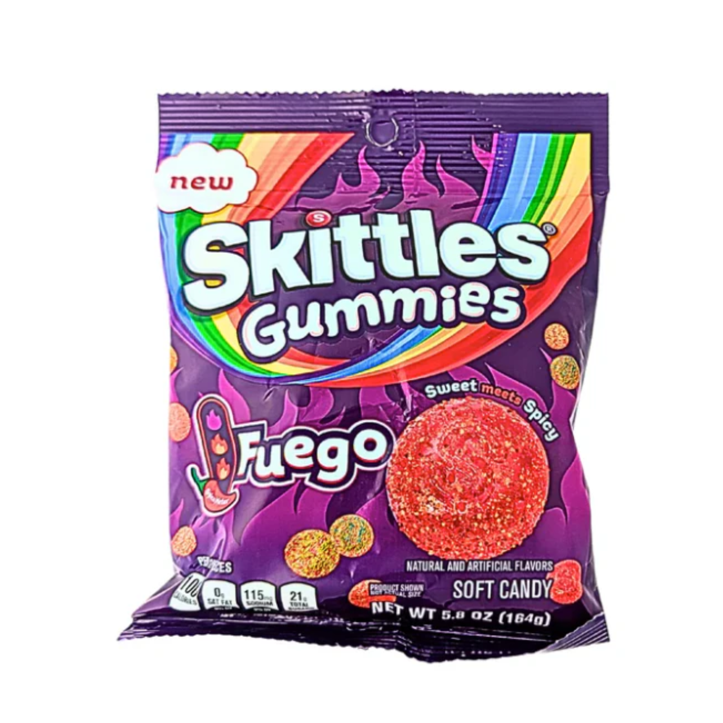 Skittles Gummies Fuego