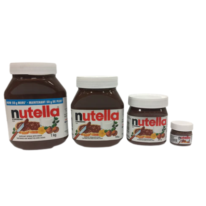 Nutella Jar with Personalized Label