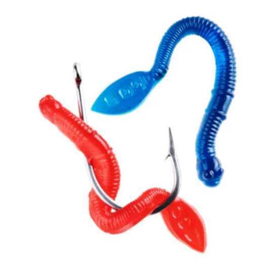 Giant Gummy Fishing Worms