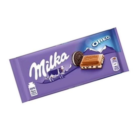 Milka Oreo Milk Chocolate Bar