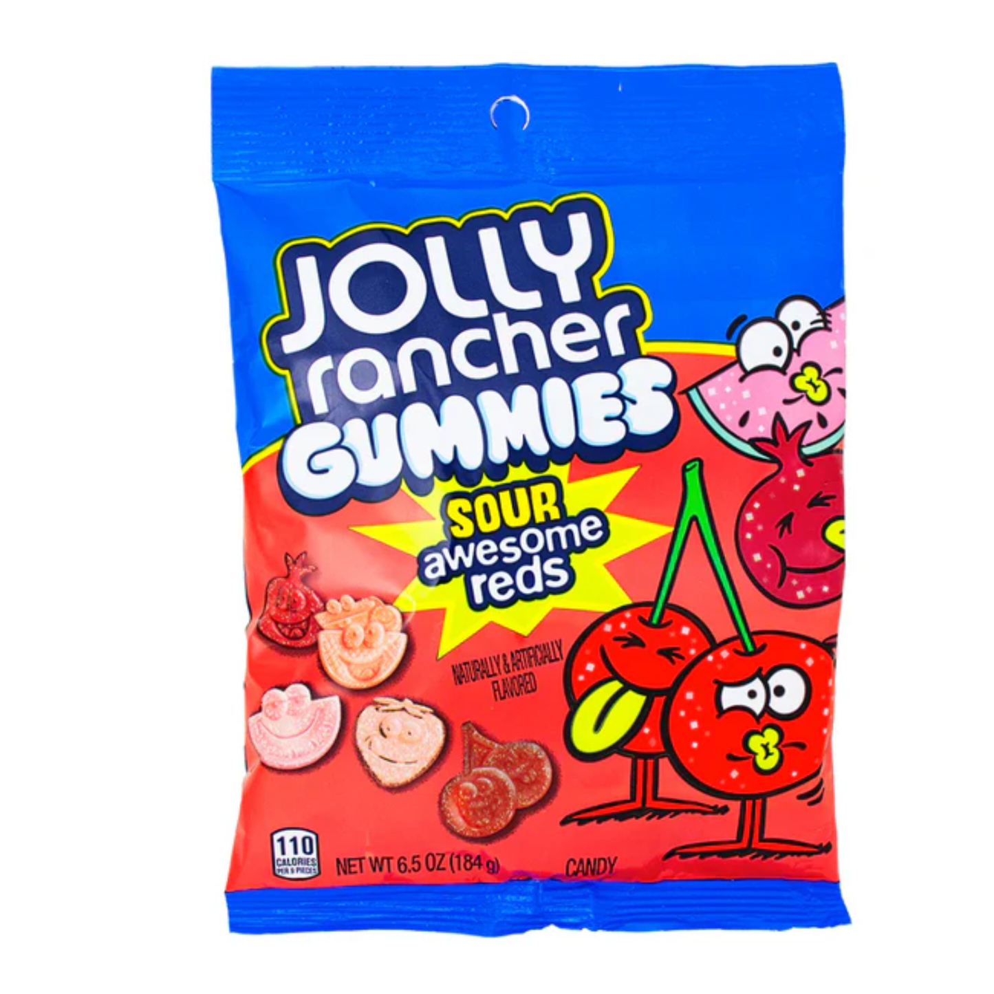 Jolly Rancher Sour Awesome Red Peg Bag