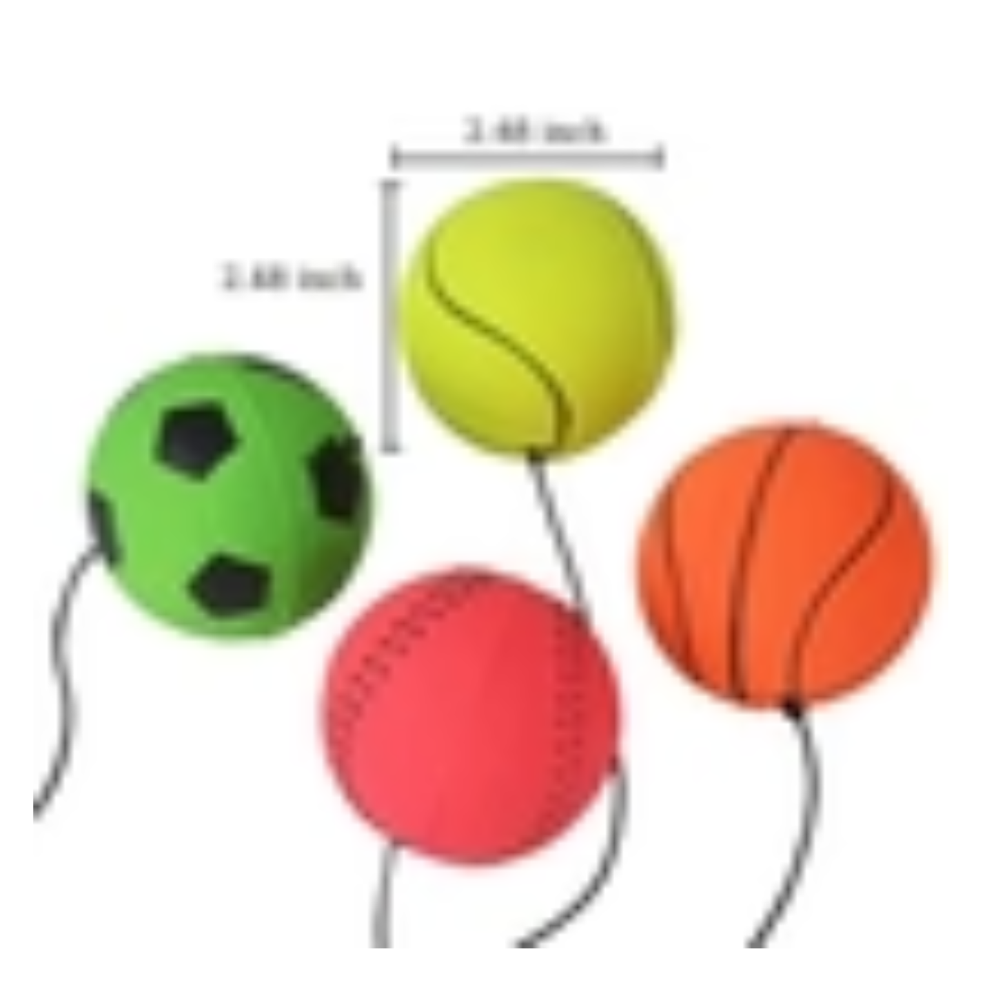 Wrist Rubber Sports Balls