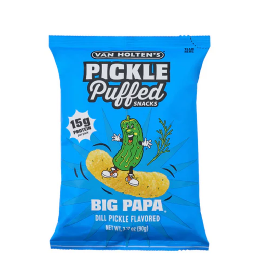Volten's Pickle Puffed Snacks