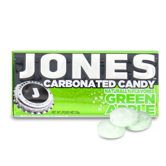 Jones Carbonated Candy - GREEN APPLE