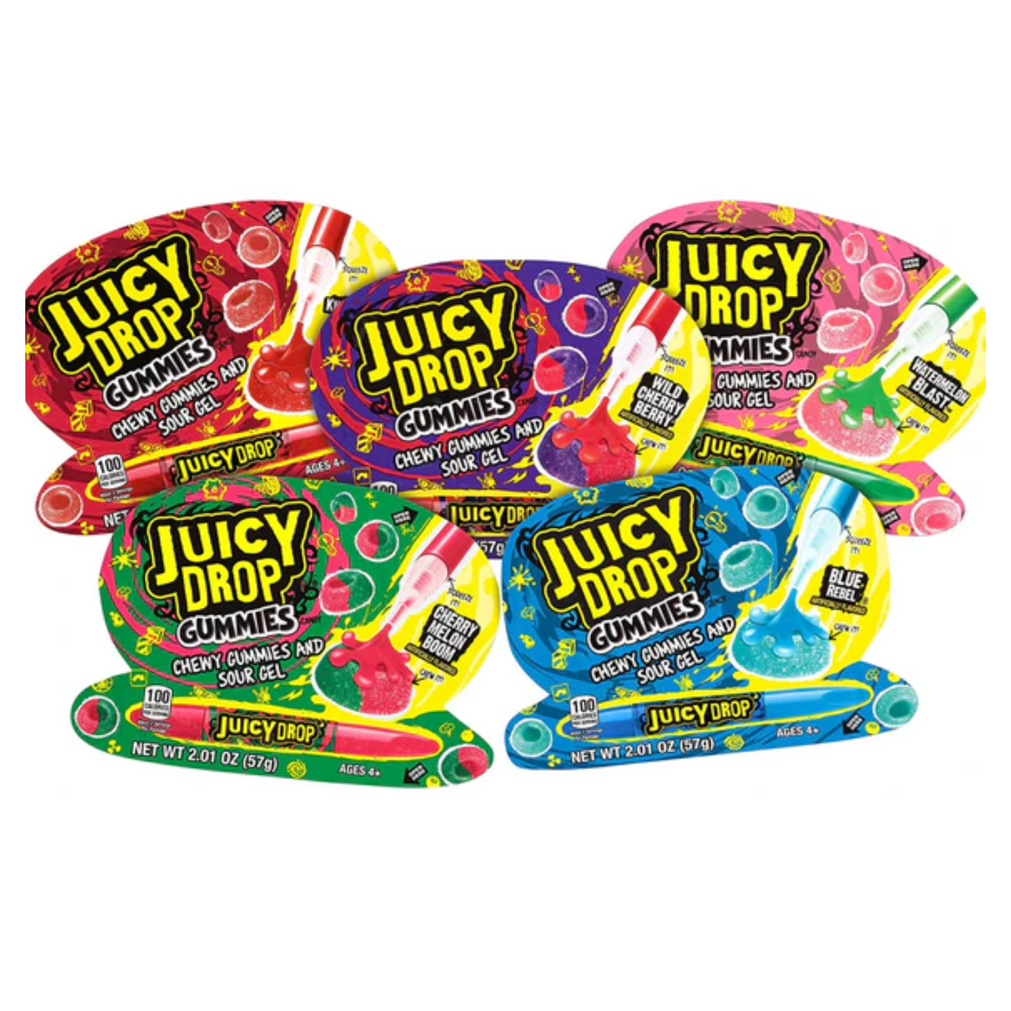 Juicy Drop Gummies - Candy Floss Land
