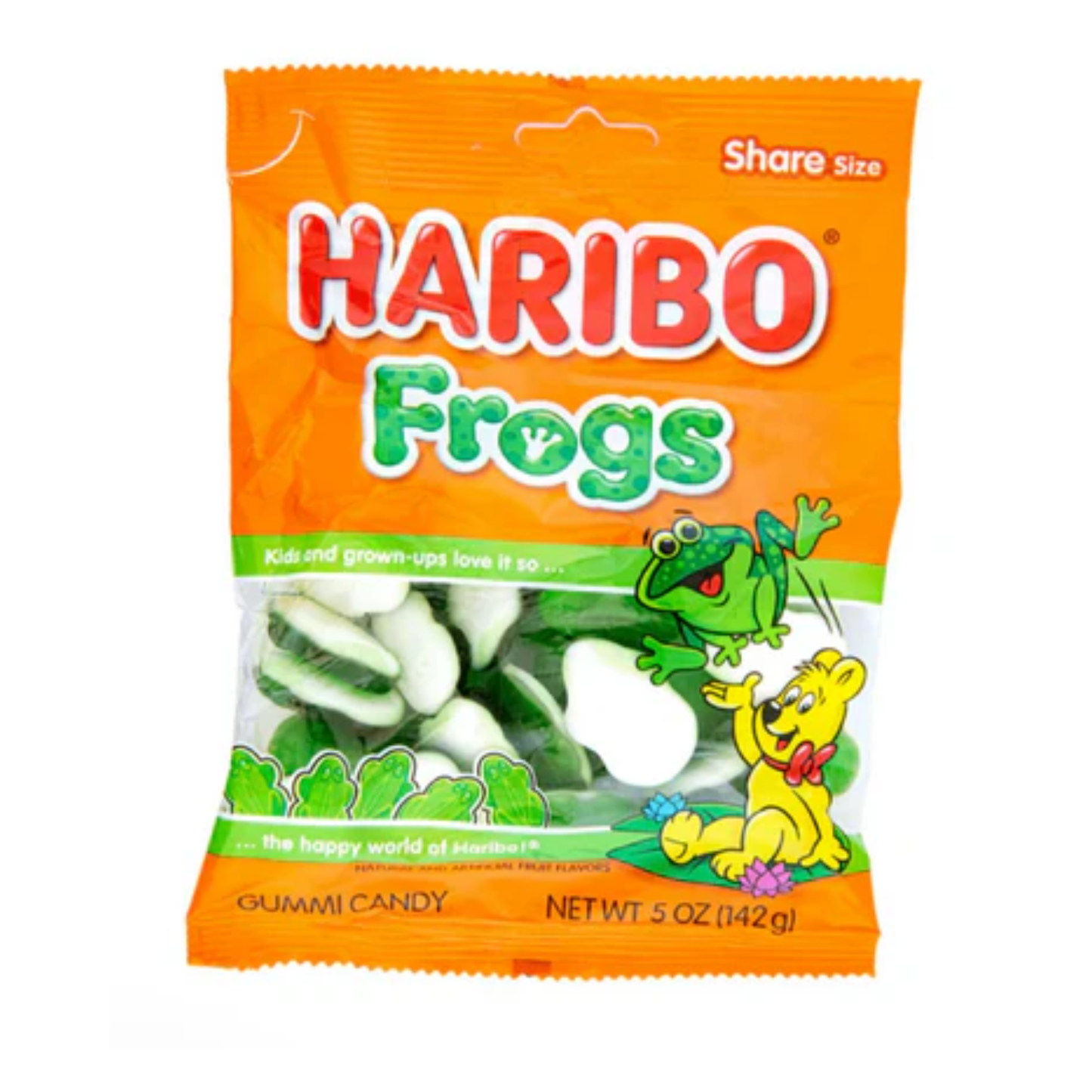 HARIBO Frogs Peg Bag