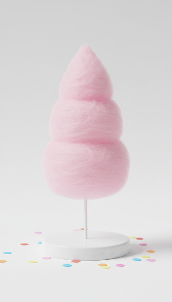 Candyfloss in carnival pink