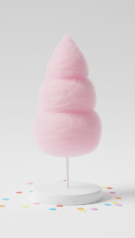 Candyfloss in carnival pink