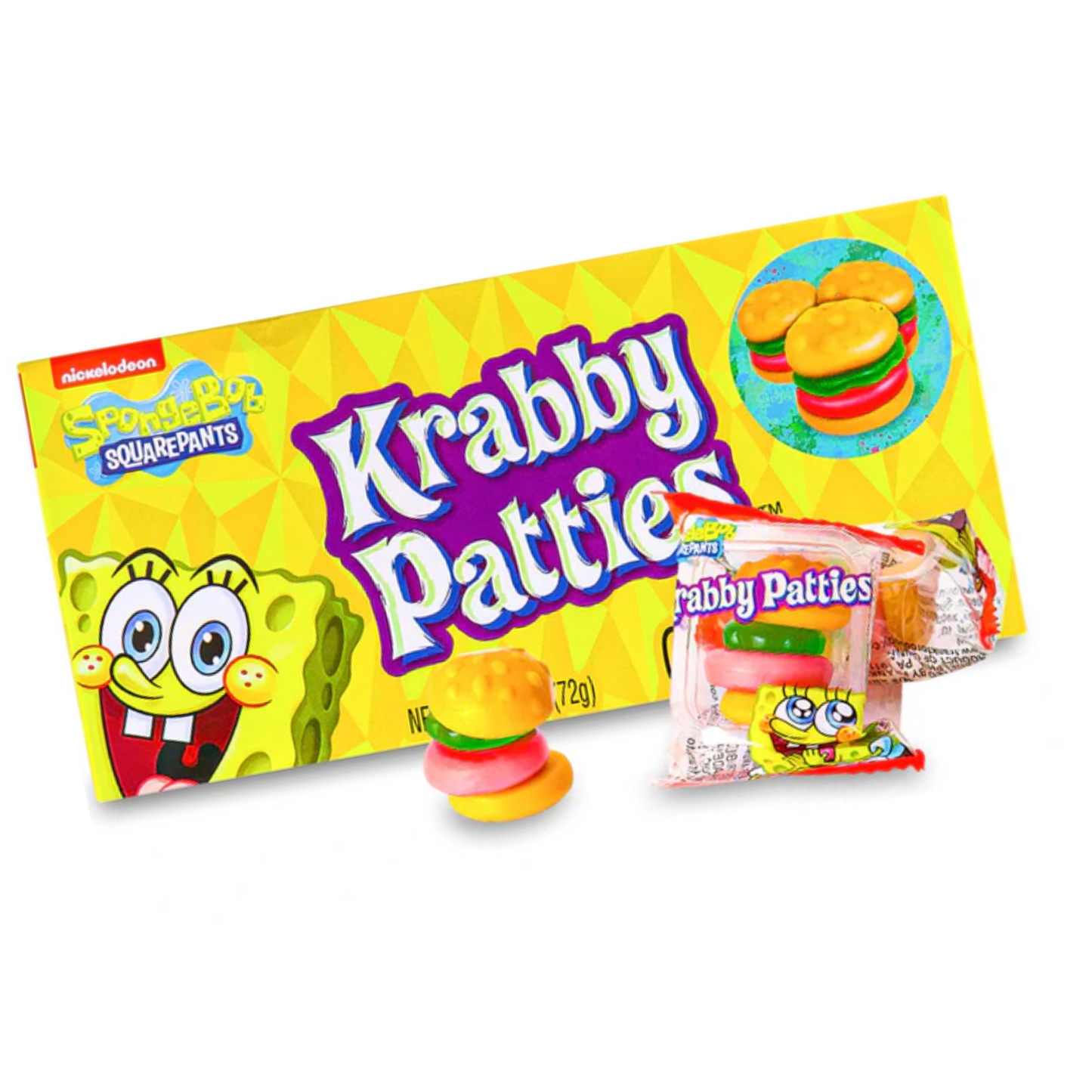 Krabby Patties Gummy Candy