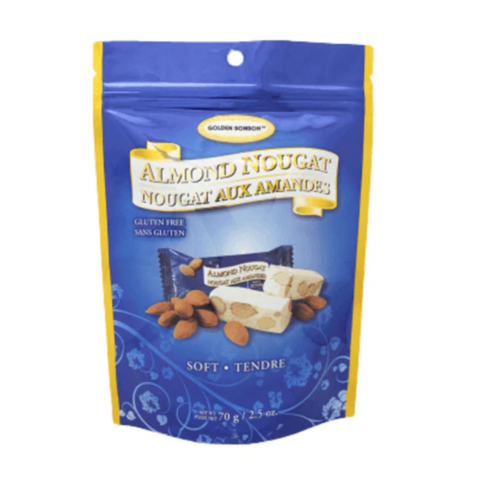 Golden Bonbon Almond Nougat SOFT