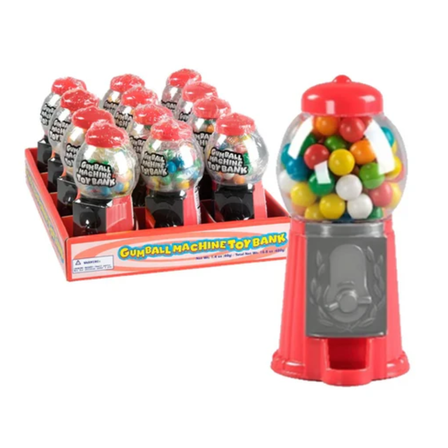 Carousel Gumball Machine Toy Bank