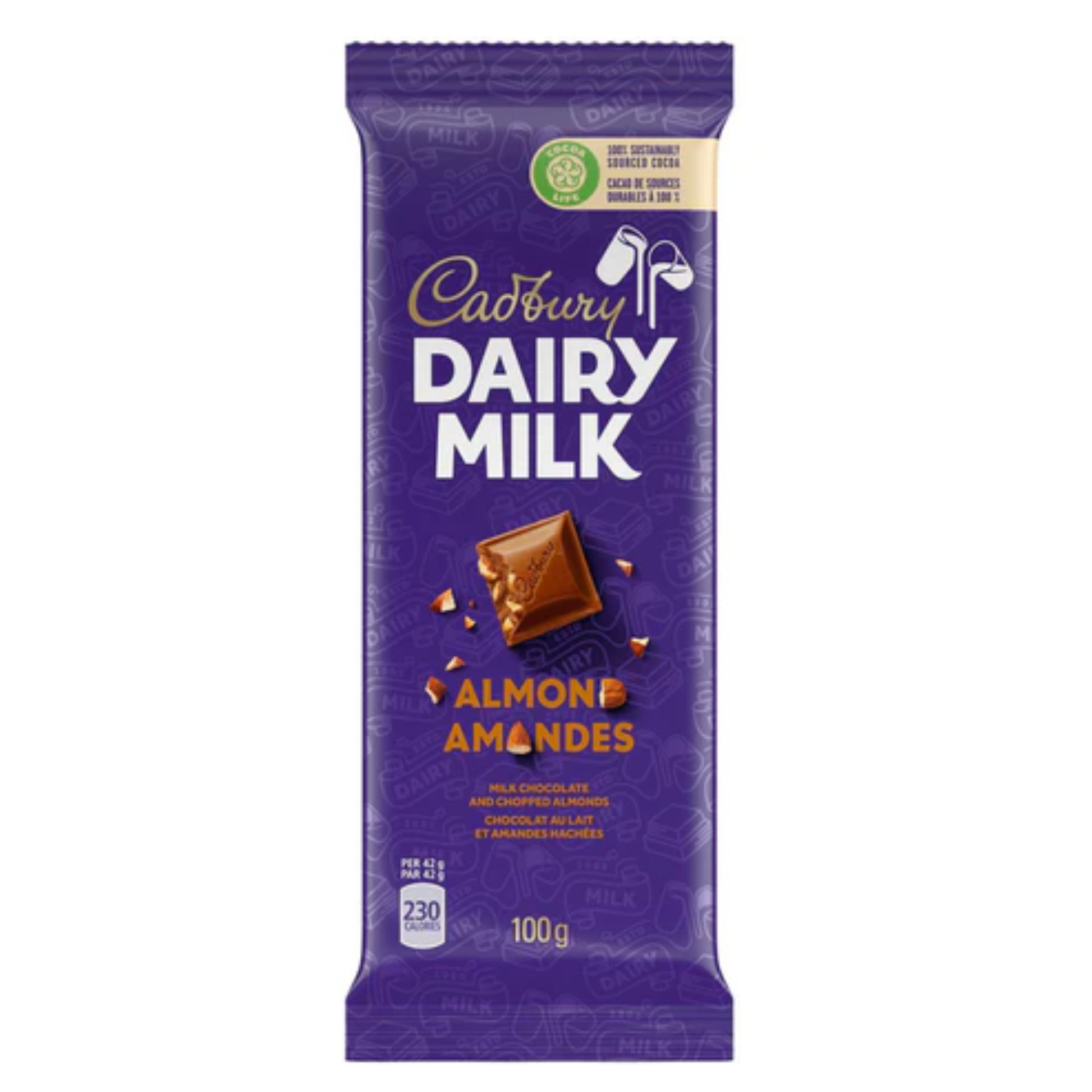 Cadbury Dairy Milk Almond Chocolate Bar - Candy Floss Land
