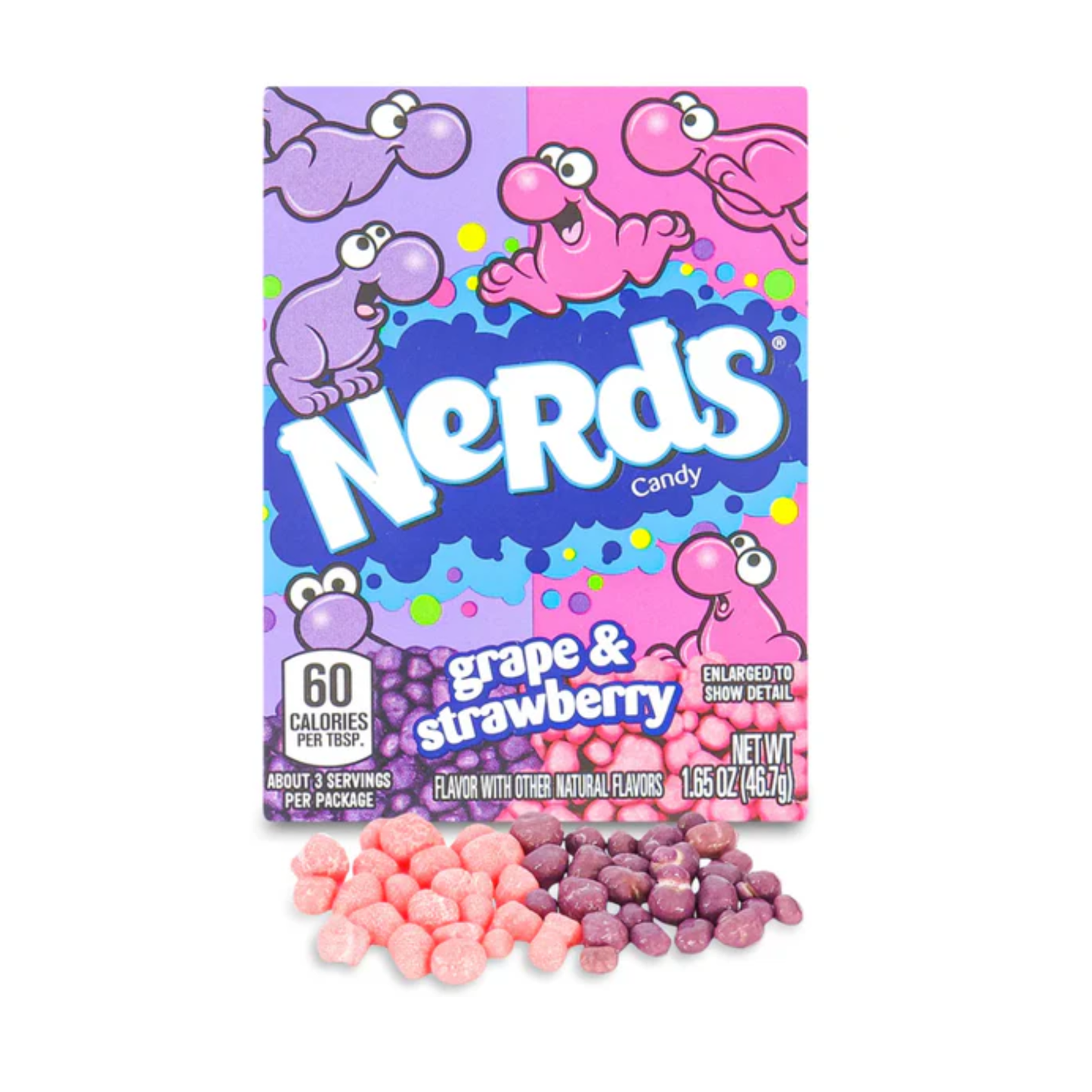 Nerds Strawberry & Grape