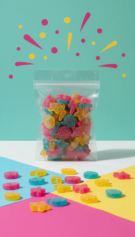 Assorted gummy mix bag