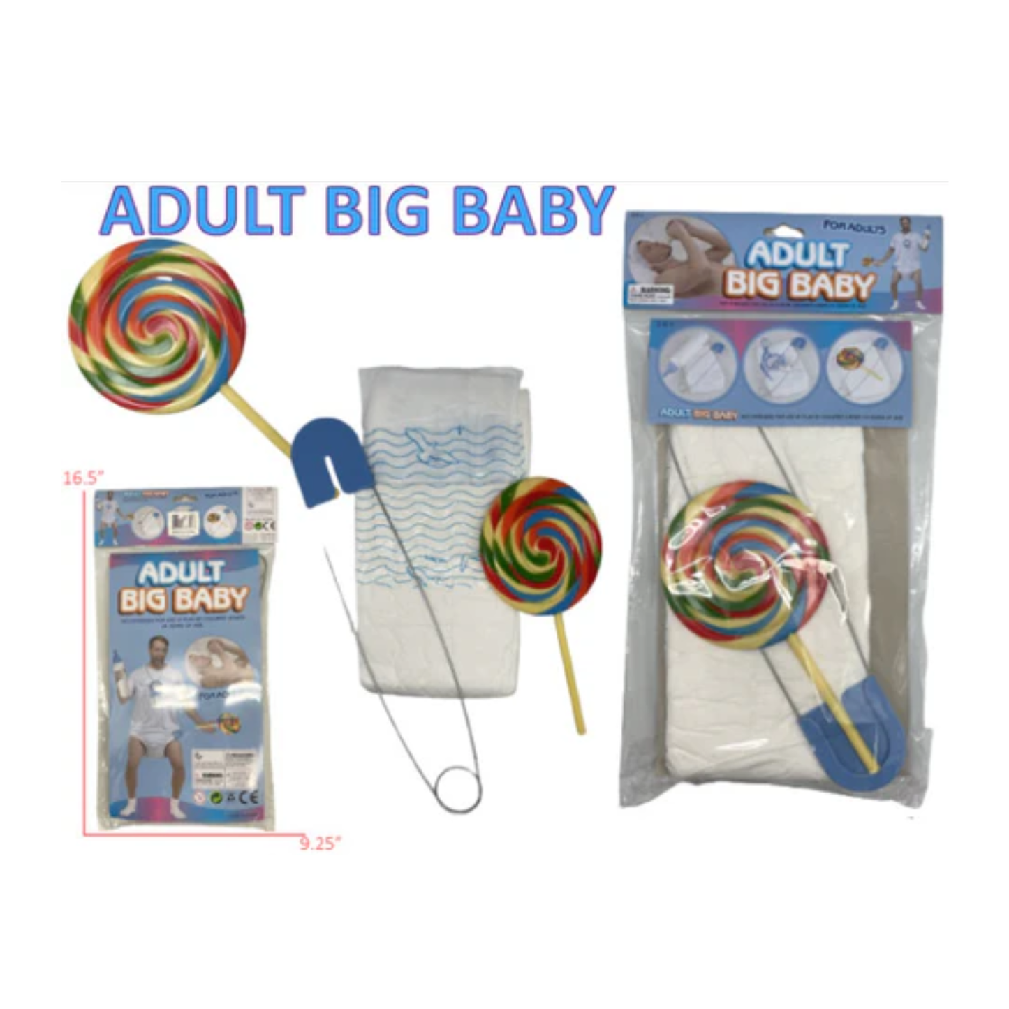 Adult Big Baby Costume