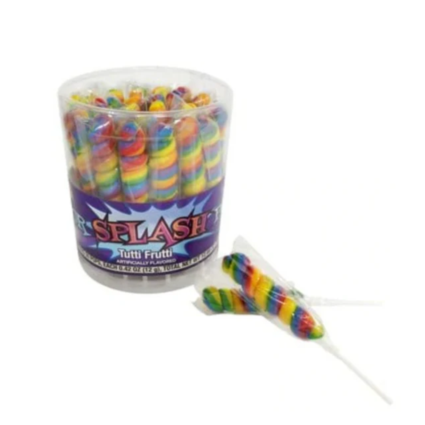 Albert's Colour Splash Pop Tutti Frutti Rainbow Unicorn Sticks