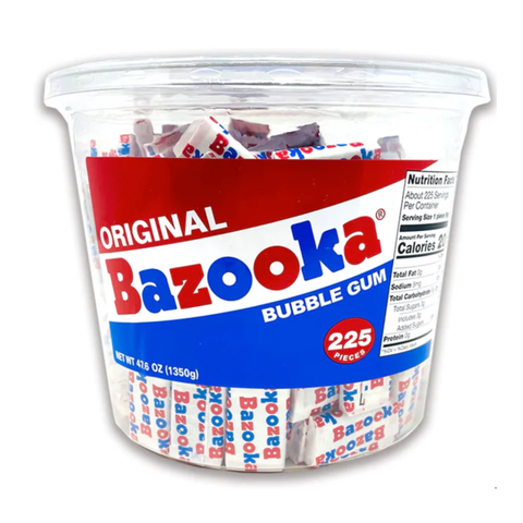 Bazooka Original Bubble Gum Tub