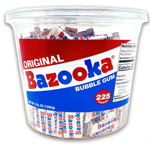 Bazooka Original Bubble Gum Tub