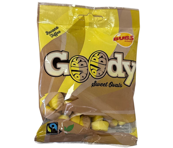 BUBS Banana Toffee Sweet Ovals (Sweden)