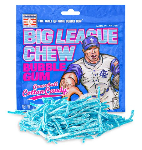 Big League Chew Bubblegum Cotton Candy