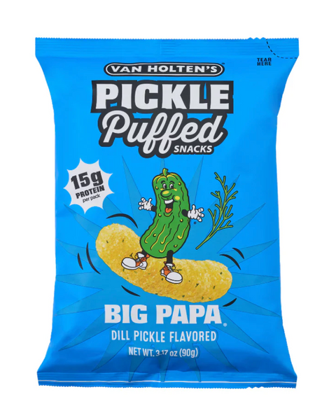 Volten's Pickle Puffed Snacks