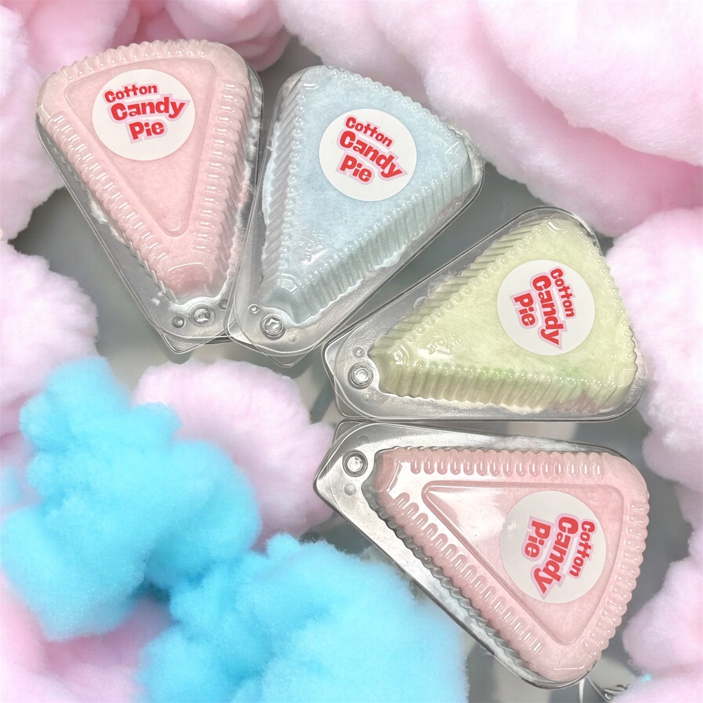 Cotton Candy Pie Slice