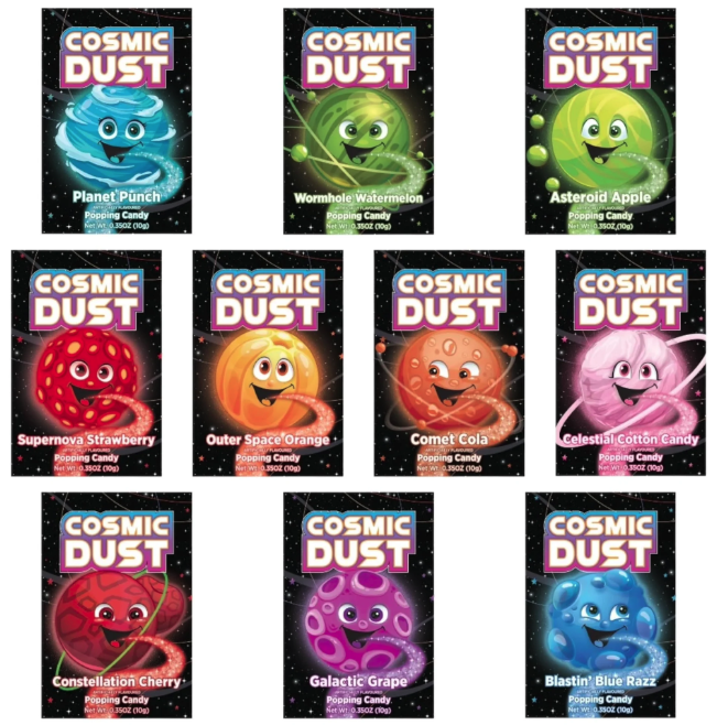 Cosmic Dust - Popping Candy