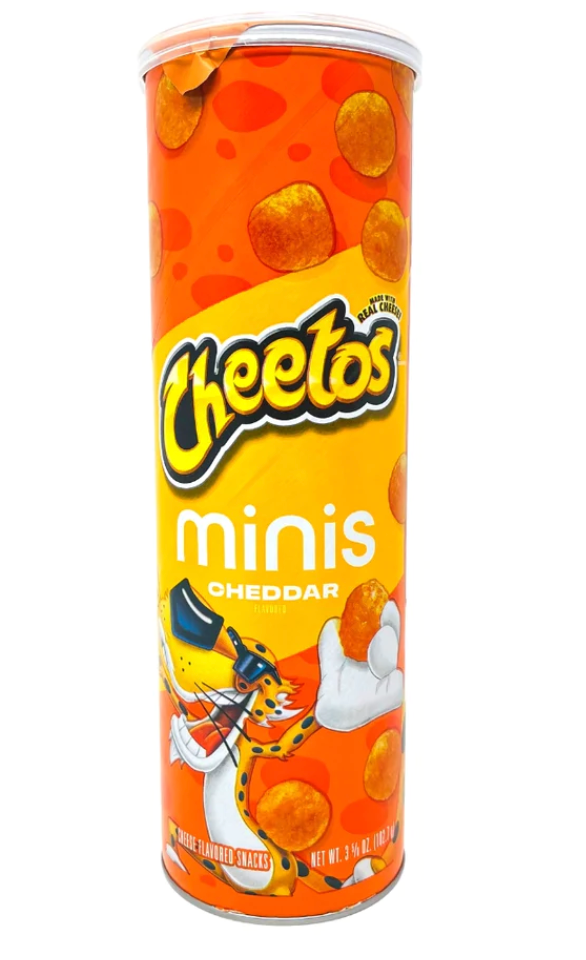 Cheetos Mini Cheddar - Canister – Candy Floss Land