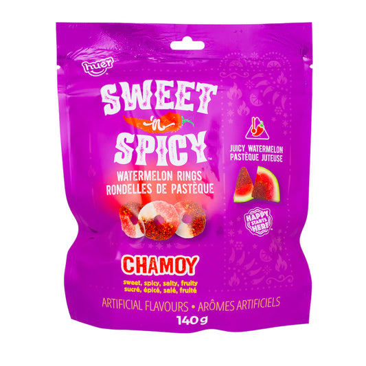 Huer Sweet 'N Spicy Chamoy Watermelon Rings