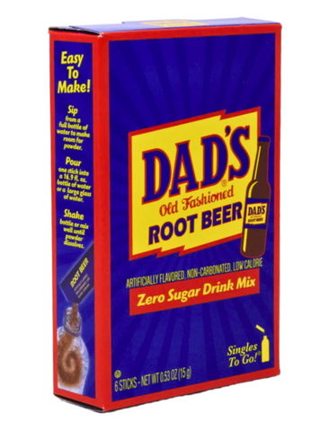 Dad's Old Fashioned Root Beer Singles To Go