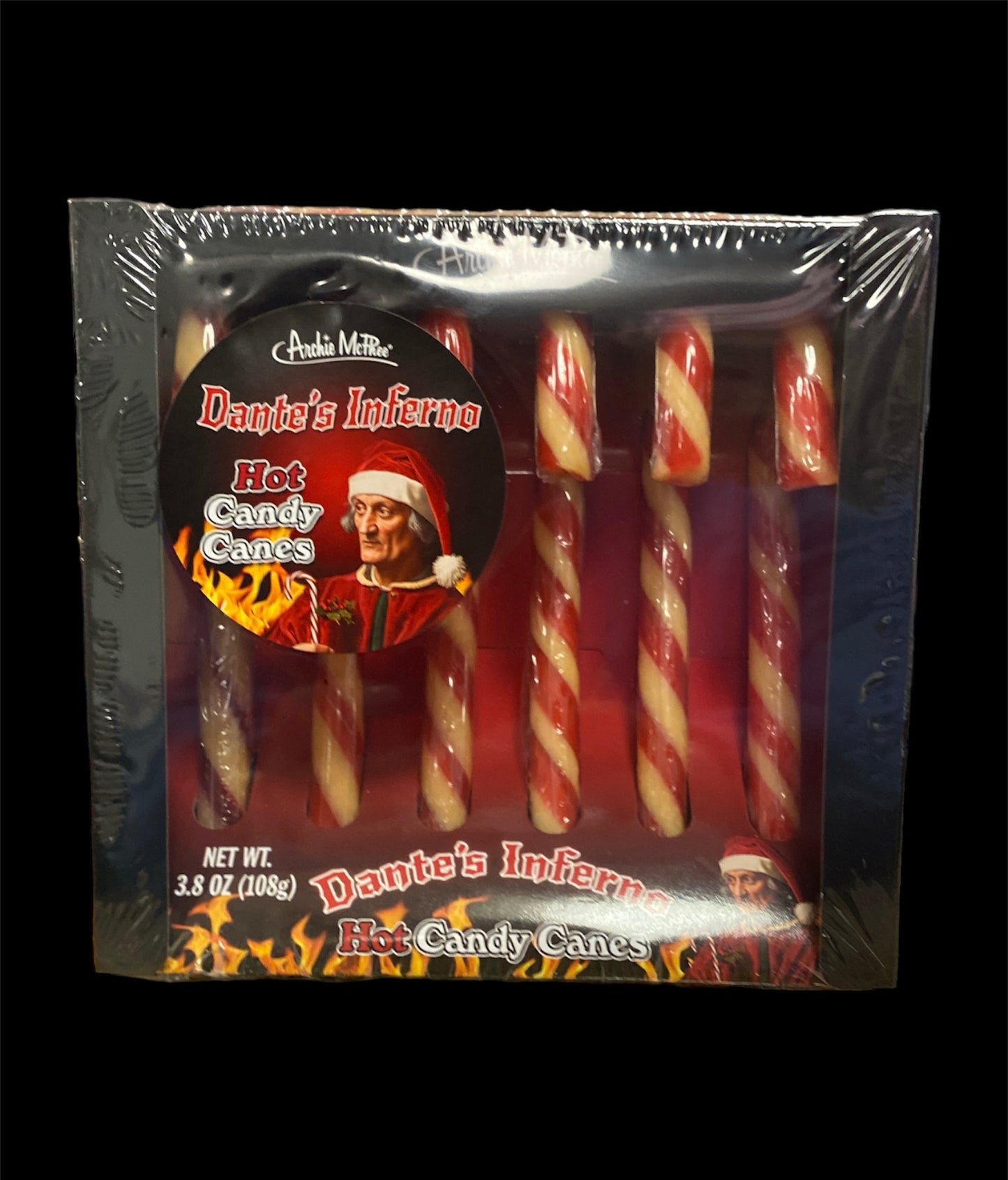 Dante's Inferno Candy Canes